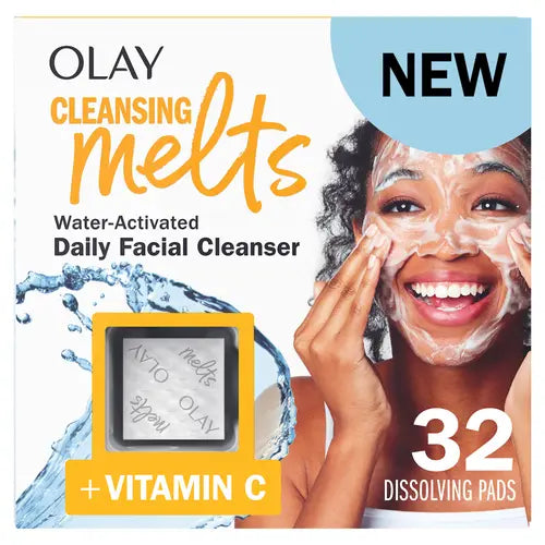 Olay Cleansing Melts + Vitamin C 32 Count