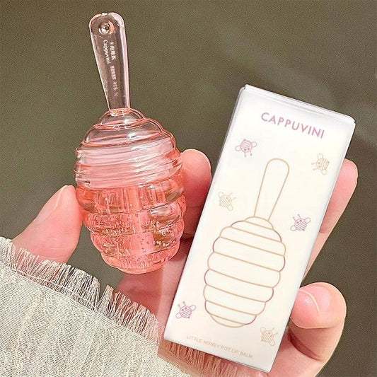 Moisturizing Comfort Lipcare Oil, Portable Compact Size Long Lasting Comfort Lip Gloss, Hydrating Lip Care Gel, Juicy Glossy Lip Glaze Stick