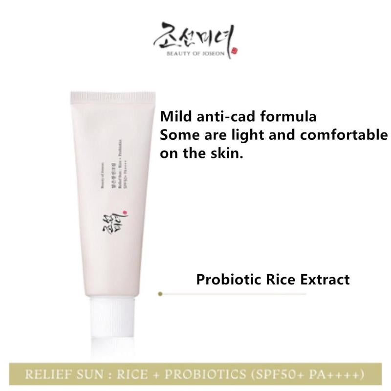 Beauty of Joseon - Relief Sun : Rice + Probiotic SPF50+ PA++++ - (1.75oz) Facial Skincare Sunscreen Sun Protection [new Arrivals] for Skincare Routine and Night 1