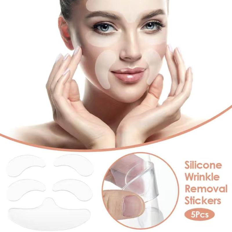 5pcs Smooth Wrinkle Face Patch, Reusable Collagen Face Patch, Professional Skincare Tools for Women