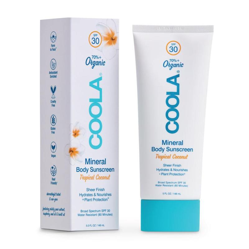 Zinc Oxide Sunscreen Lotion - Tropical Coconut