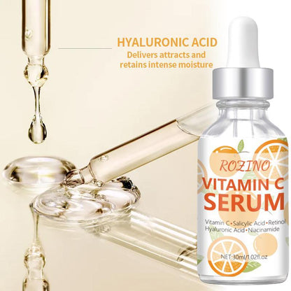 Vitamin C Facial Serum, 1 Count Moisturizing Firming Facial Essence, Hydrating Face Skincare Product For Daily Use