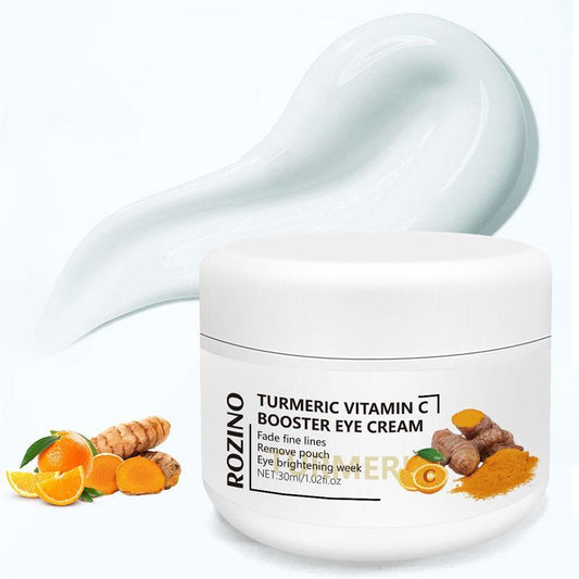 Turmeric Vitamin C Eye Cream (1 Piece), Non-stick Eye Care Moisturizer, Multifunctional Eye Care Products for Reducing the Look of Dark Circles