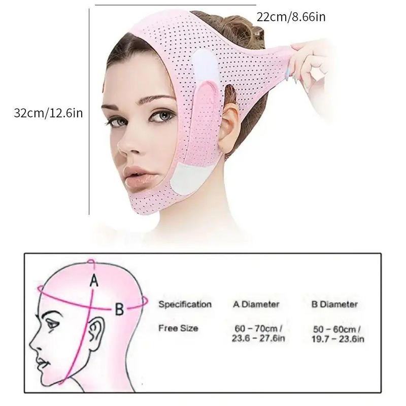 Face Lifting Bandage, Breathable Face Lifting Bandage, Double Chin Tightening Bandage, Facial Skin Tightening Bandage, Skin Care Tool