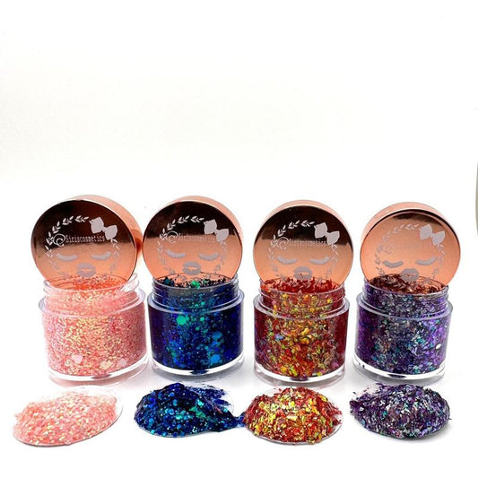 Glitter con pegamento incluido Long-lasting