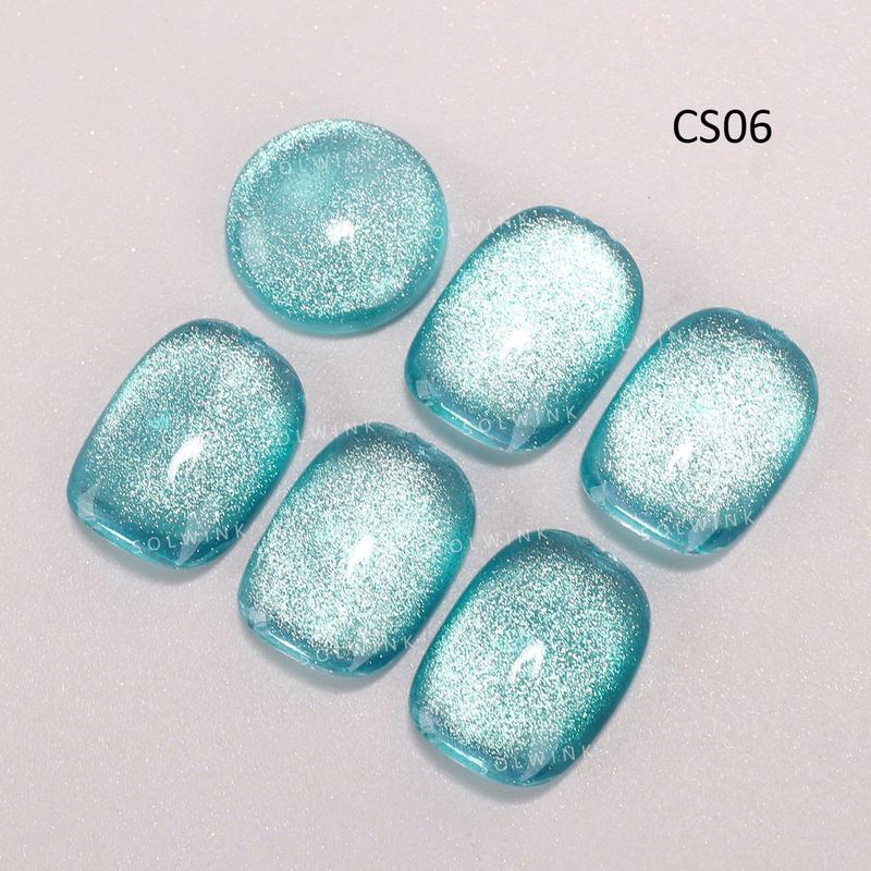 6pcs/lot Color Symphony Cat Eye Gel Nail Polish Set Magnet Polish