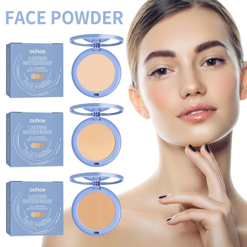 OUHOE Set Powder Has No Time, Lasting, Hard To Take Off Makeup, Makeup Powder, Natural, Light, Breathable, Set Powder