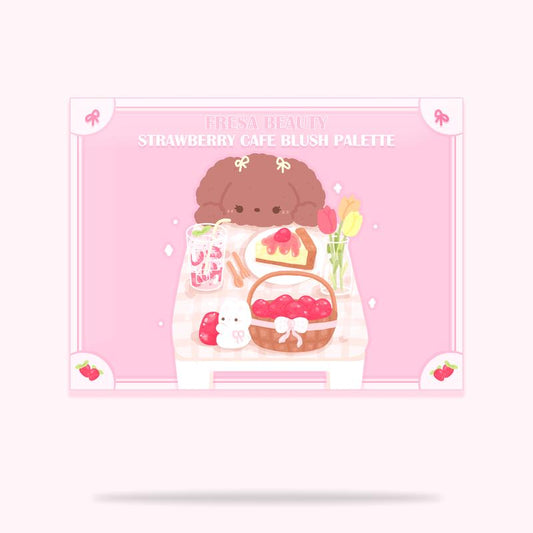 Strawberry Bear Cafe Blush Palette