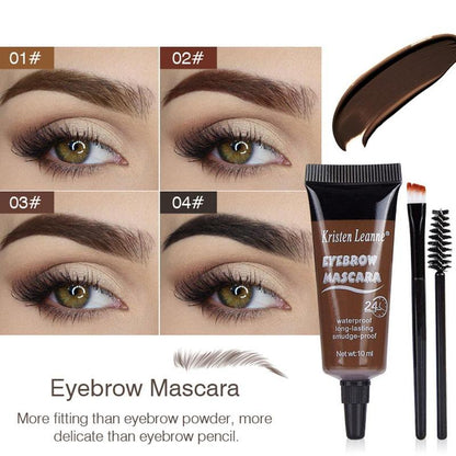 Long Lasting Tinted Eyebrow Gel, 1 Count Waterproof Smudge-proof Liquid Eye Brow Mascara, Makeup Natural Eyebrow Mascara, Eyebrow Makeup Product For Women & Girls