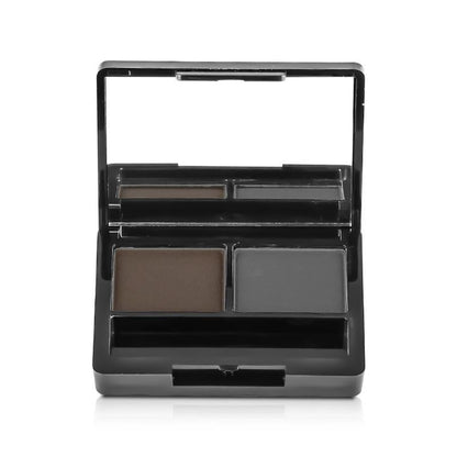 Long Lasting 2-color Eyebrow Powder Palette, 1 Count Makeup Products for Women and Men