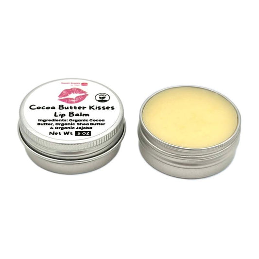 Cocoa Butter Kisses Vegan Lip Balm (2 lip balms)