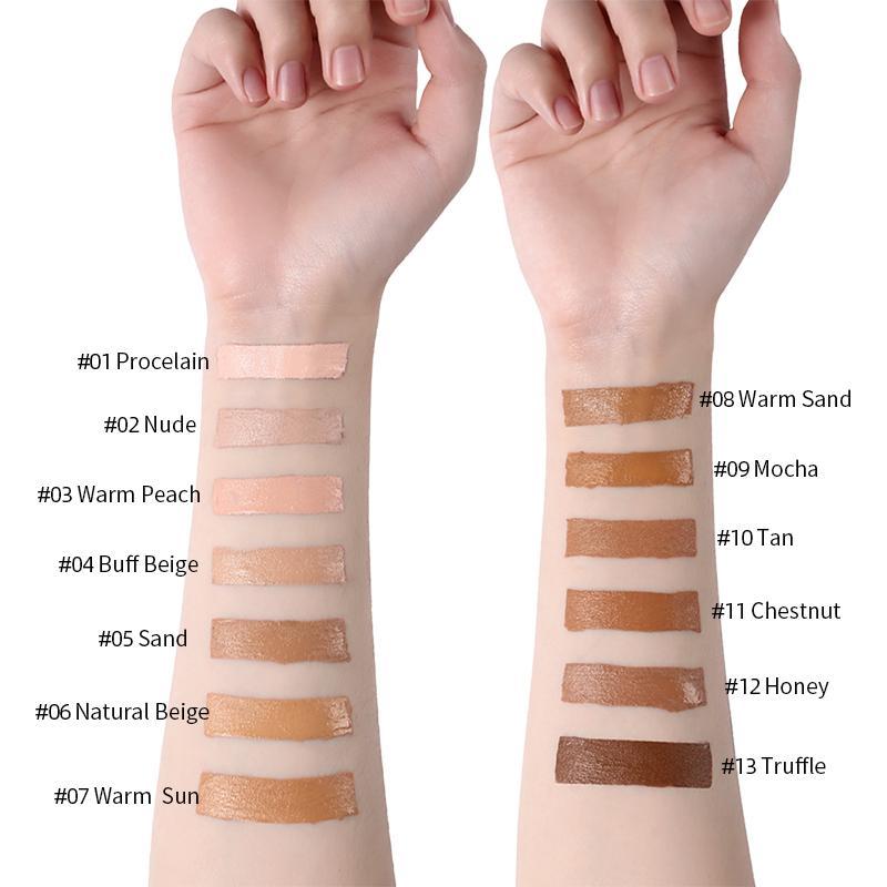 1 Count Long-lasting Matte Foundation, Oil Control Concealer Foundation, Moisturizing Matte Makeup Liquid Foundation