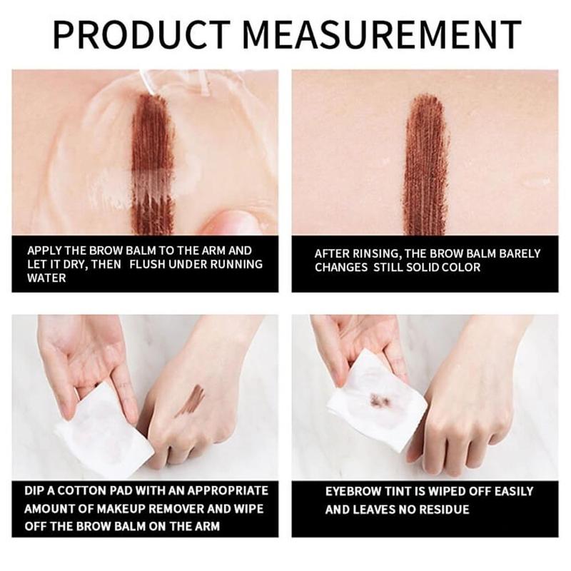 Natural Long-lasting Eyebrow Paste (1 Piece), Brow Styling Gel, Eyebrow Makeup Products for Women