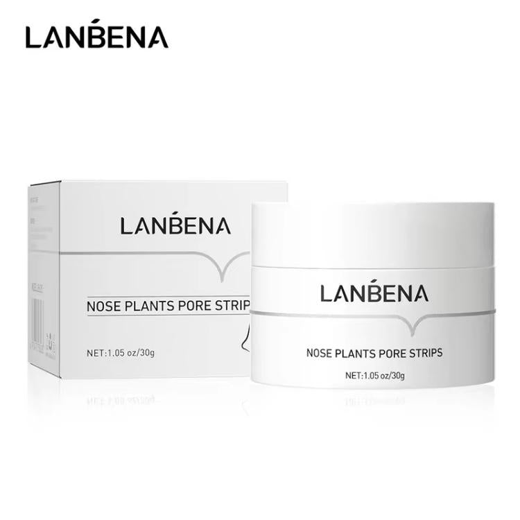 LANBENA Blackhead Remover Strips - Unveil Clear Skin with 60 Nose and Face Pore Strips (30g) for Deep Cleansing! Experience Professional Blackhead Removal for a Clear and Radiant Complexion Gel Skincare Smooth Comfort