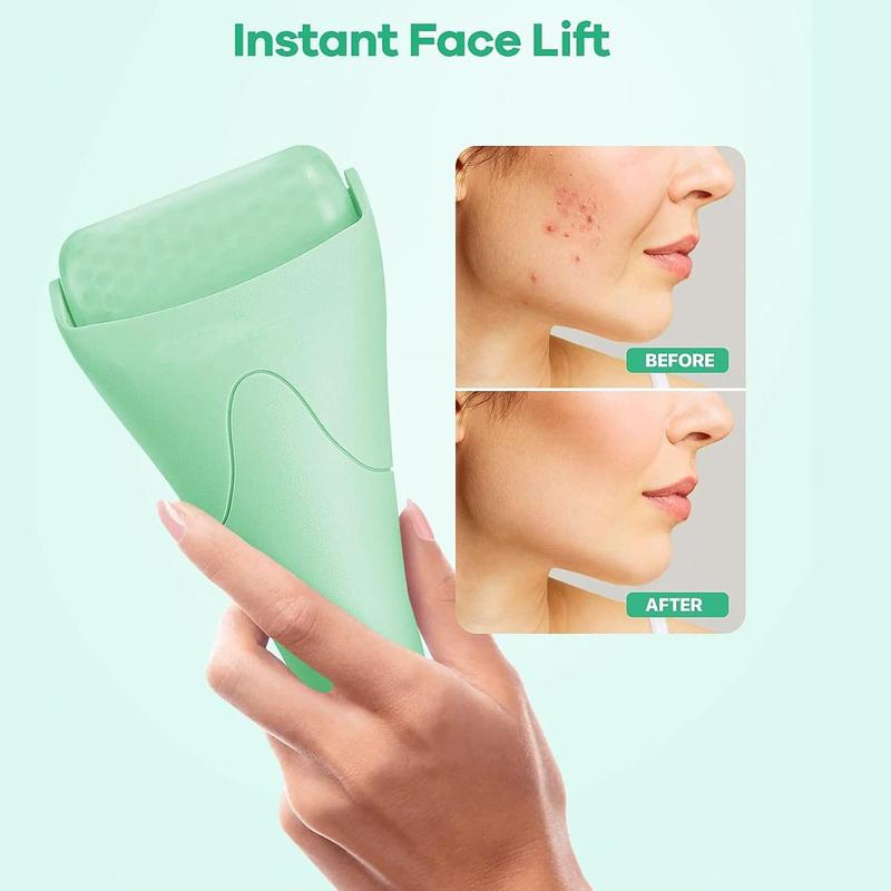 Facial Ice Roller, Face Massage Tool, Ice Compress Face Roller, Skincare Tool, Handheld Massage Roller, Face Lifting & Firming Tools