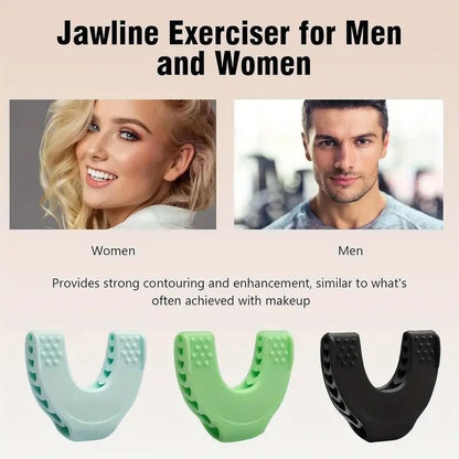 Facial Exerciser, 1 Set Jawline Exerciser for Tighten, Tone & Strengthen, Face Muscle Training Tool for Men and Women, Comfort Jawline Shaper, Gym Equipment