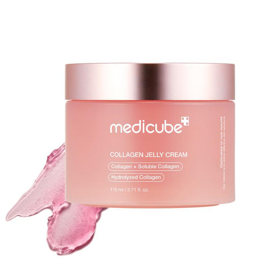 [Medicube Official Shop] Collagen Niacinamide Jelly Cream (Nano Collagen + Niacinamide) - Instant Glow Booster | Strengthens Skin Barrier + Deep Hydration  + Reduce Dryness + For All Skin Types + For Sensitive Skin l Facial Moisturizer