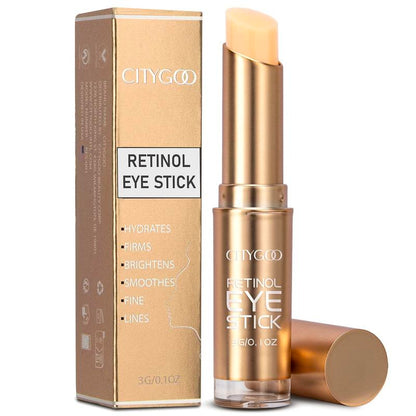 CITYGOO Retinol Eye Stick With Collagen, Hyaluronic Acid For Dark Circle, Wrinkles in 3-4 Weeks, Under Eye Cream Anti Aging, For Puffiness and Bags Reduces Fine Lines