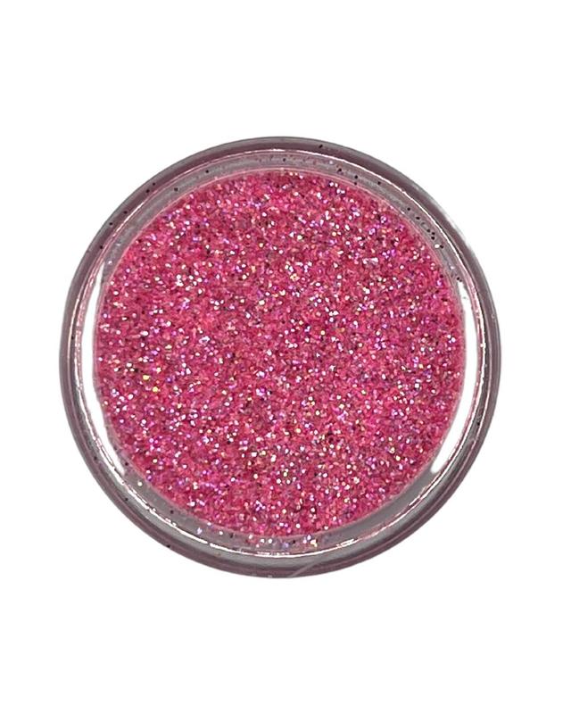 Pink Holographic Fine Glitter - Love