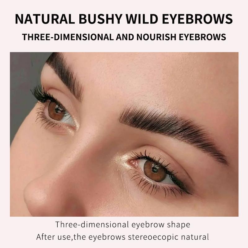 Eyebrow Wax, Colorless Eyebrow Setting Wax with Eyebrow Brush, Eyebrow Makeup Tool for Women, Long-lasting Natural Eyebrow Styling Soap, Makeup Tool