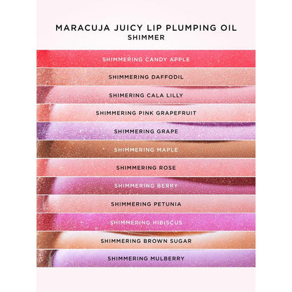 tarte maracuja juicy plumping lip oil