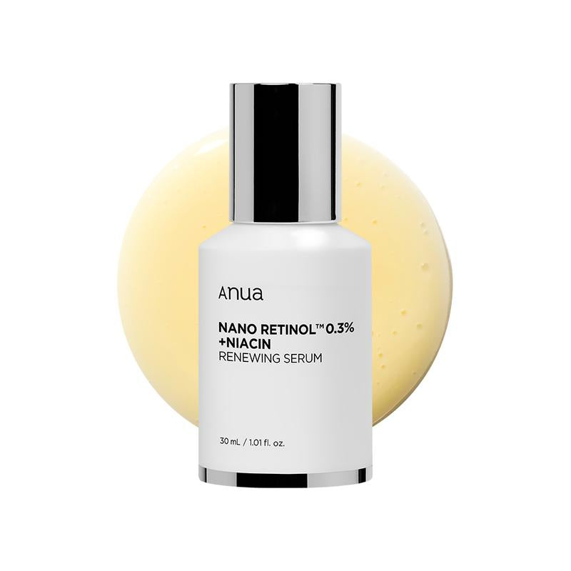 [Anua Official Shop] Retinol 0.3% + Niacin Renewing Serum, 1.01 fl. oz. (30ml) £üPM Skincare for Anti-aging, Slow aging, Daily gentle retinol for skin repair