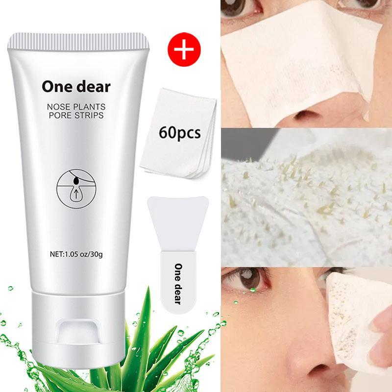 Nose Strips, 1 Count Nose Pores Cleaning Stickers, Facial Blackheads Cleaner, Deep Pore Cleanser for Chin Forehead