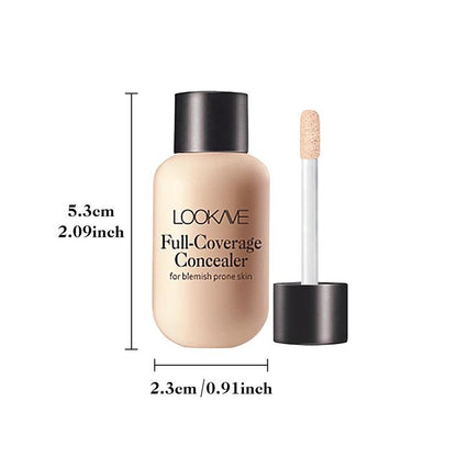 Long-lasting Concealer Foundation Cream, 3 Counts/set Full Coverage Concealer, Makeup Product for Women & Girls, Summer Gifts