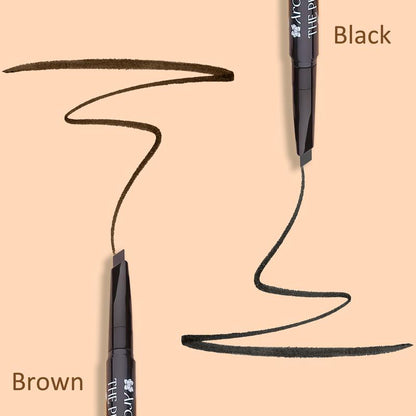 Arousar Eyebrow Pencil, Retractable Definer Pencil with Dual-Sided Brow Brush, Long Lasting Eye Brow, Fills Brow Makeup