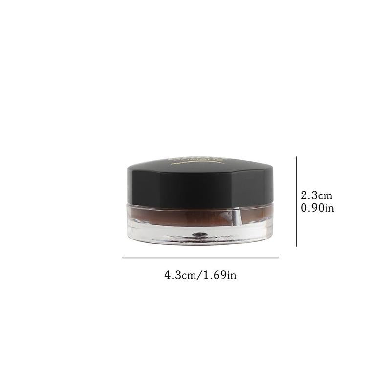 2 Color Eyebrow Cream, Natural Eyebrow Pomade, Smudge Proof Eye Brow Cream, Long Lasting Eye Brow Styling Product