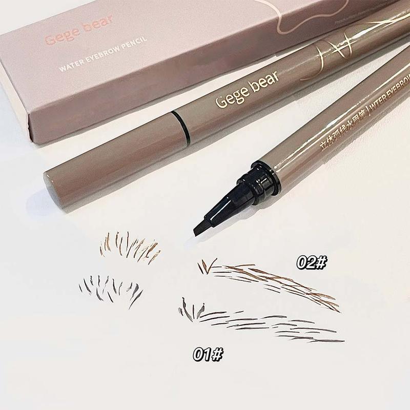 Eyebrow Pencil, 1 Count Brow Pen, Soft Fine Tip Eyebrow Liner, Smudge Proof Natural Look Long-Lasting