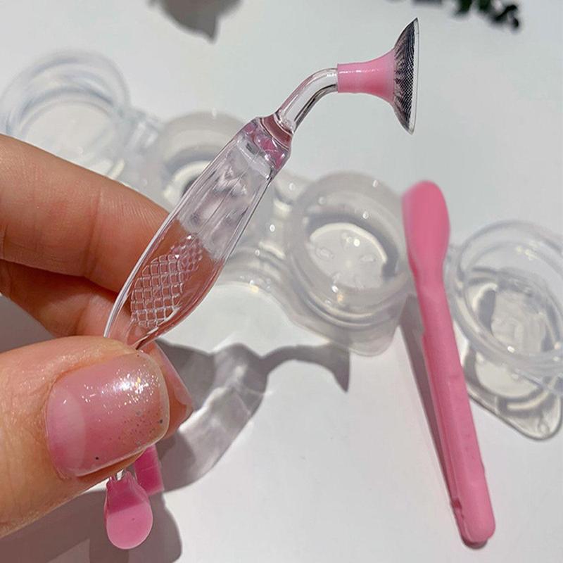 Soft Silicone Eyeglass Tool Set, 2pcs/set Portable Multi-purposed Lens Removal Tool for Home & Travel