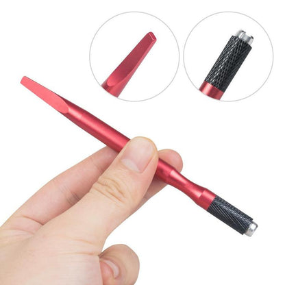 Embroidery Flat Tail Eyebrow Pen, 1 Count Manual Small Mist Holder For Eyebrow & Lip Design