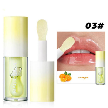 Fruit Flavor Moisturizing Lip Balm, 5 Counts/set Hydrating Lip Gloss, Lip Care Product for Women & Girls