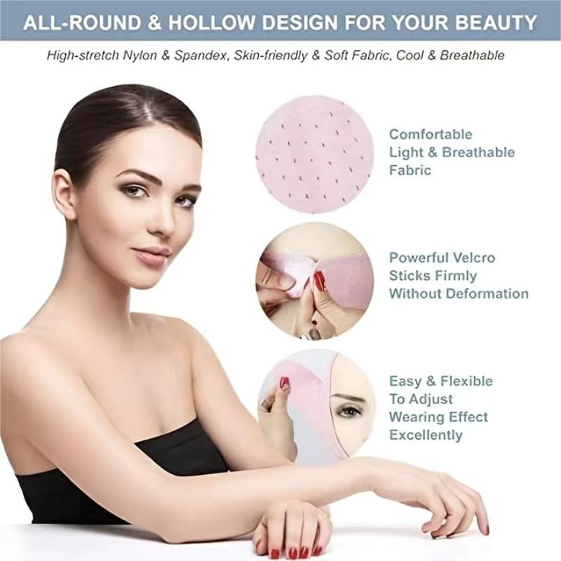 Face Lifting Bandage, Chin Slimming Belt, V Line Face Slimming Facial Skin Lifting & Firming, Chin Strap for Double Chin for Women, Face Lift Tape, Skincare Tools for Summer Gift, Face Trainer for Women