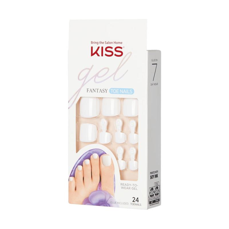 KISS Gel Fantasy Toenails- This is Classic