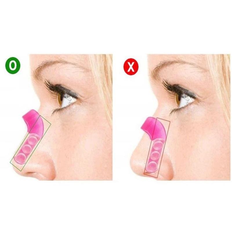 Nose Shaper, Soft Silicone Nose Straightener, Mini Nose Clip For Wide Nose