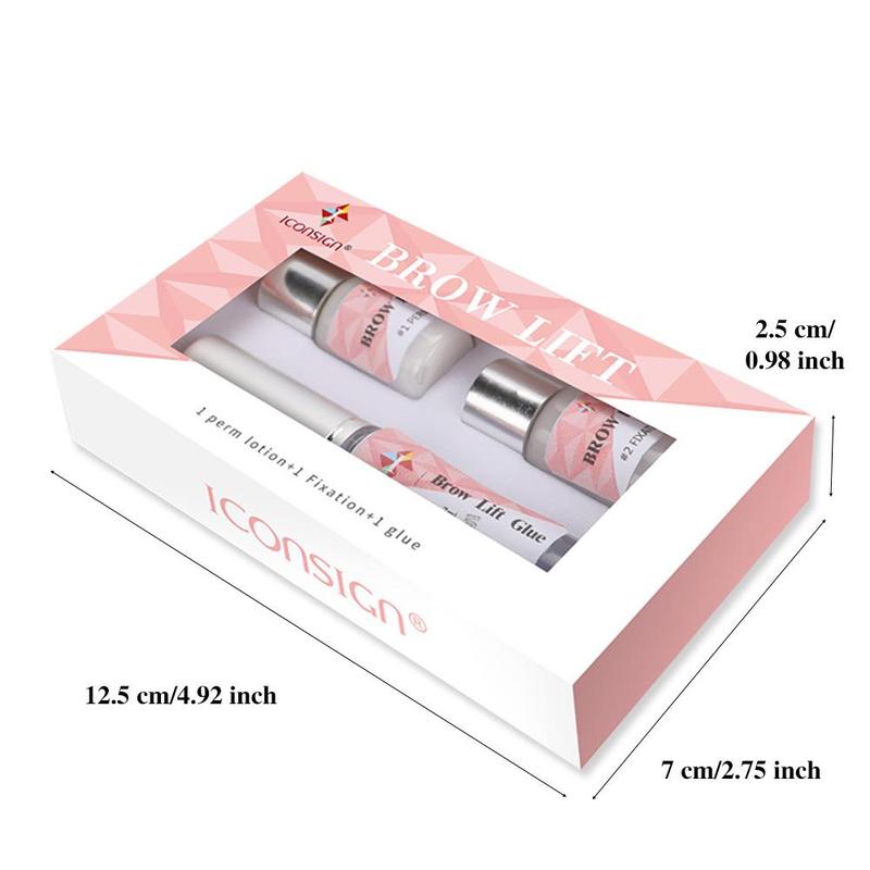 Eyebrow Perm Kit, 1 Set Eyebrow Styling Agent, Professional Eyebrow Makeup Products for Women