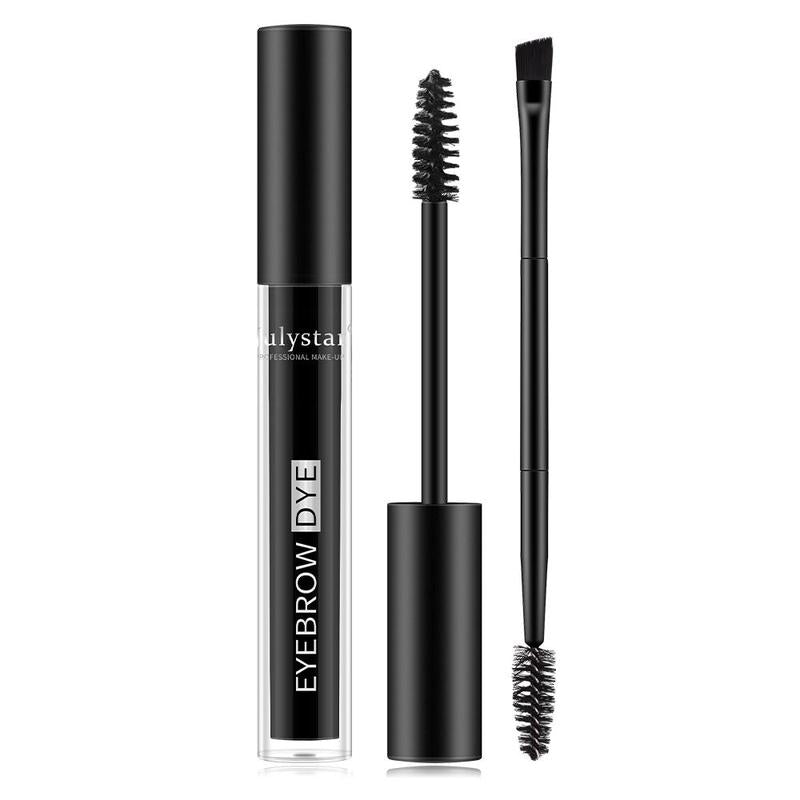 Double Head Sweatproof Makeup Liquid Eyebrow Gel, 1 Count Long Lasting Waterproof Eyebrow Pomade, Eyebrow Styling Makeup Tool for Women