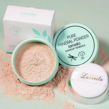 Long-Lasting Natural Makeup Setting Powder with Oil Control - Mineral Loose Concealer