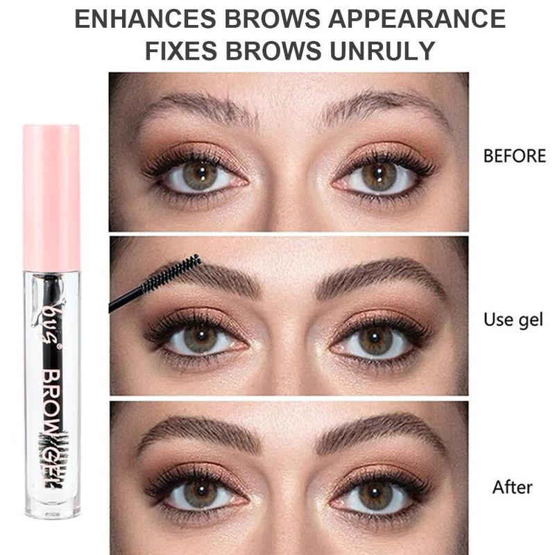 Transparent Eyebrow Shaping Gel, 3pcs/set Long-lasting and Water-proof Eyebrow Styling Pomade, Eyebrow Shaping Glue, Eye Brow Styling Liquid, Makeup Accessories