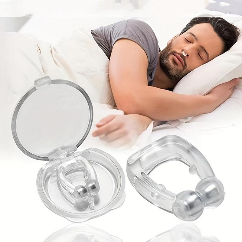 Silicone?Snoring Nose Clips, 6pcs/set Portable Anti Snoring Devices, For All Nose Shapes