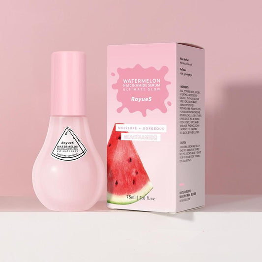 Gentle Watermelon Niacinamide Essence, Hydrating Facial Ordinary Serums, Lifting & Hydrate Skin Care Skincare Set, Summer Beauty Gift for Women & Men, Girls Skincare Products