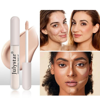 Long-lasting Foundations, 6 Counts Moisturizing Coverage Makeup Creams, Lightweight Concealer Foundations