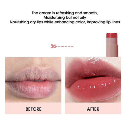 Moisturizing Lip Balm, Hydrating Lip Balm, Anti-cracking Lip Balm, Lip Moisturizer, Plumping Lip Oil Lip Stick, Suitable for All Occasions Lip Makeup