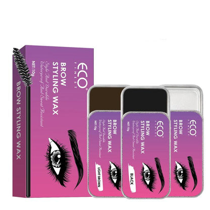 3D Brows Styling Soap, 3pcs/set Mixed Color Long Lasting Natural Eyebrow Wax Eyebrow Gel, Beauty & Personal Care Product for Women