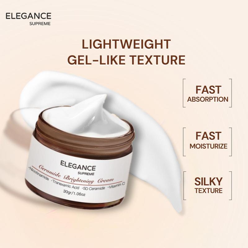 ELEGANCE SUPREME CERAMIDE GlOWING CREAM VC BRIGHTENING MOISTURIZER