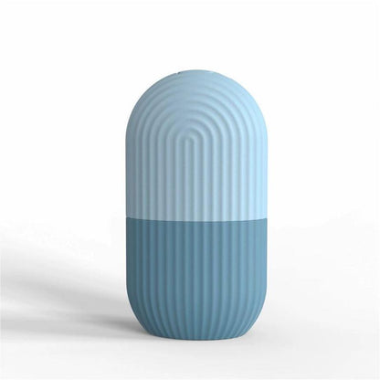 Stripe Design Face Ice Roller, Face Silicone Ice Cube Tray, Ice Ball Face Massager, Skincare Tools for Puffiness Relief