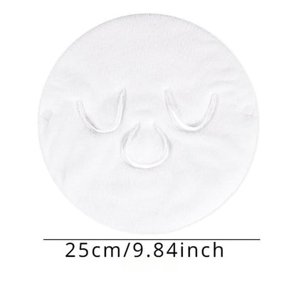 Face Mask Cloth Towel, 1 Piece Hot and Cold Compress Towel Mask, Facial Steamer Mask, Professional Skincare Tools for Women