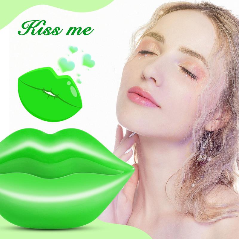 Aloe Vera Lip Mask, 20pcs/set Moisturizing Lip Mask, Hydrating Lip Care Mask, Lip Plumper Exfoliate, Beauty & Personal Care